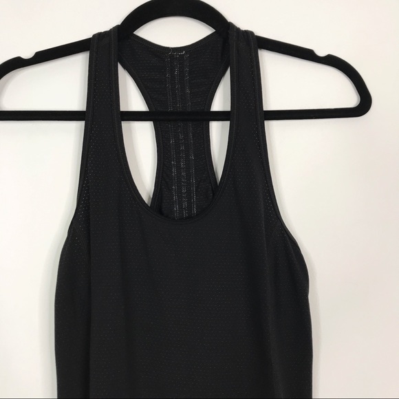 Vimmia Mesh Ruched Racerback Tank Top Black Small - Picture 3 of 7